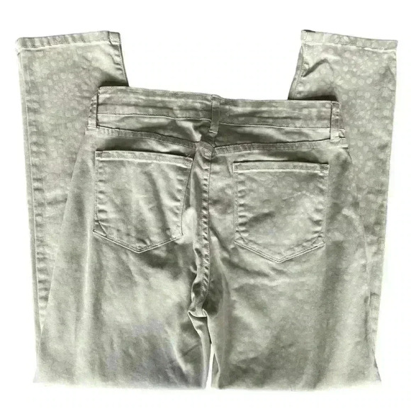 NYDJ Pattern Ankle Jeans in Cream/White Size 8 EUC - Picture 2 of 11